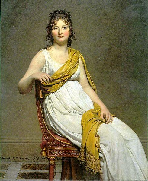 Jacques-Louis  David Madame Raymond de Verninac China oil painting art